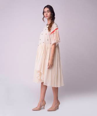 Ivory Organic Cotton Dress 3