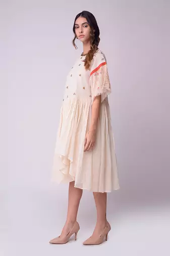 Ivory Organic Cotton Dress