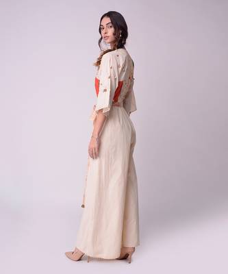 Ivory Organic Cotton Jumpsuit 5