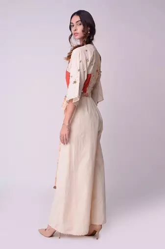 Ivory Organic Cotton Jumpsuit