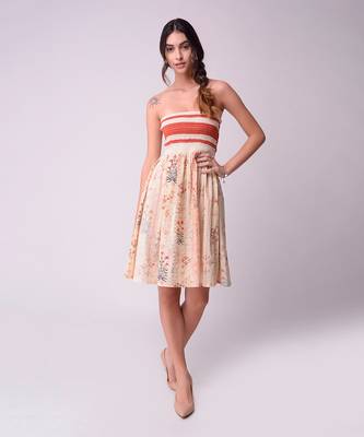 Ivory Organic Cotton Dress 1