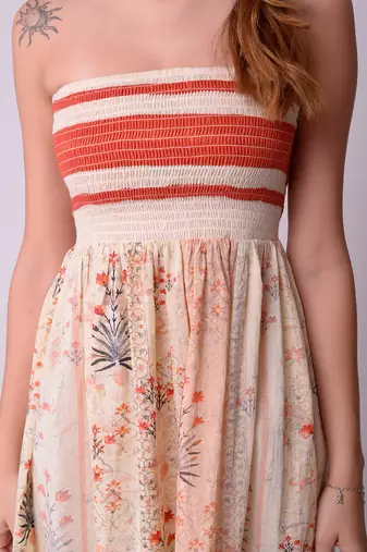 Ivory Organic Cotton Dress