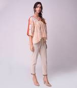 Ivory Organic Cotton Top With Pants