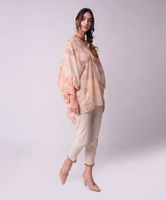 Ivory Organic Cotton Top With Pants 2