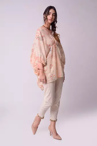 Ivory Organic Cotton Top With Pants