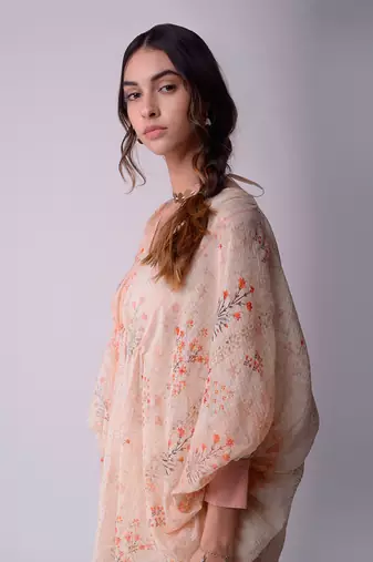 Ivory Organic Cotton Top With Pants