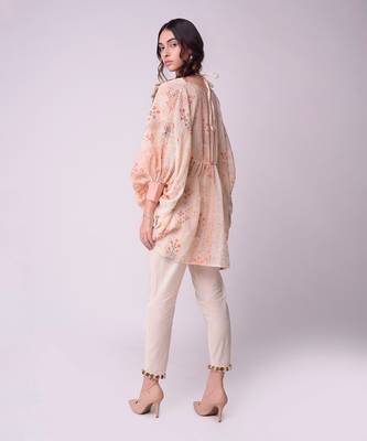 Ivory Organic Cotton Top With Pants 5