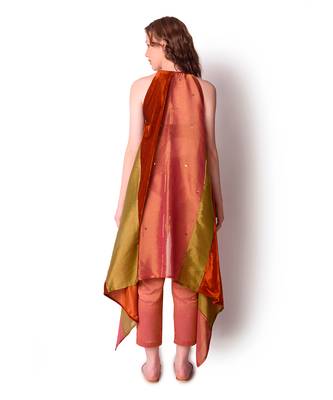 Multicolour Tissue Jacket Set 2