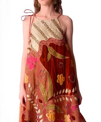 Multicolour Tissue Sharara Set 4