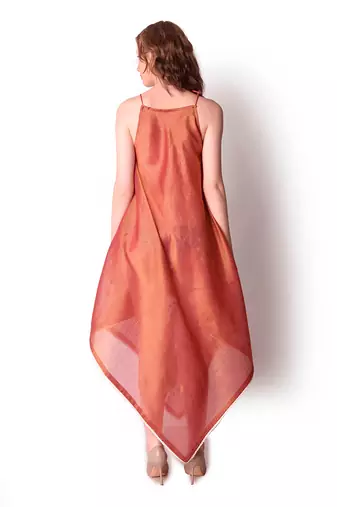 Multicolour Tissue Dress