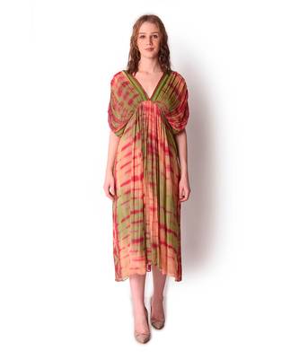 Multicolour Georgette Dress 1