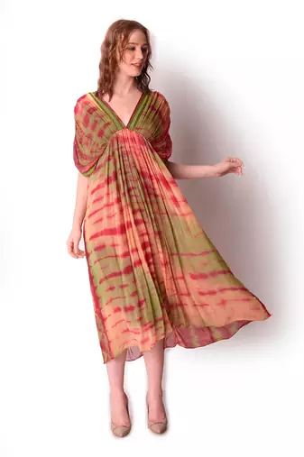 Multicolour Georgette Dress