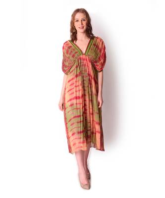 Multicolour Georgette Dress 3
