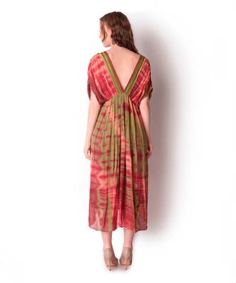 Multicolour Georgette Dress 5