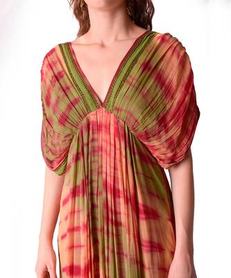 Multicolour Georgette Dress 6