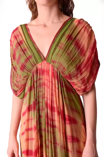 Multicolour Georgette Dress