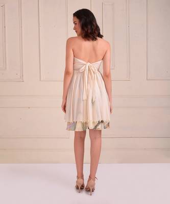 Ivory Print Organic Cotton Dress 4