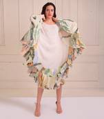 Ivory Print Organic Cotton Dress