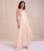 Ivory Print Organic Cotton Dress