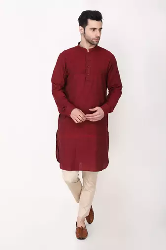 Blue Handloom Cotton Bundi Jacket Set
