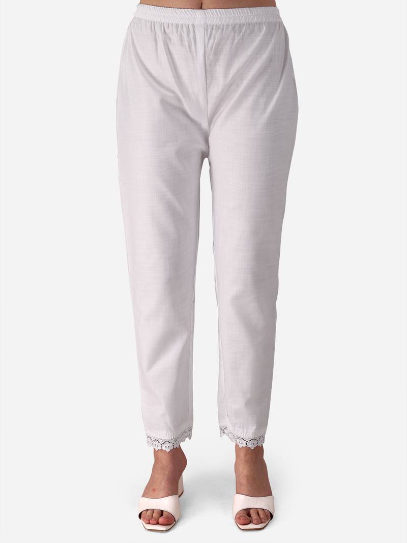 Seamore Cotton Slub Pink Printed For Women Stitched Kurta Set