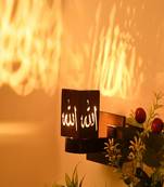 Wood Decorative LED Socket Wall Lamp-A2