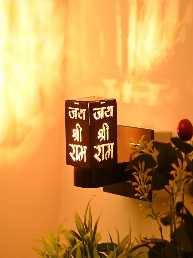 Wood Decorative LED Socket Wall Lamp-A6