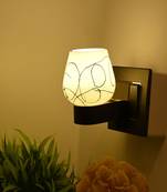 Stylish Decorative LED Glass Night Wall Lamp Light-A13