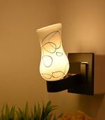 Stylish Decorative LED Glass Night Wall Lamp Light-A25