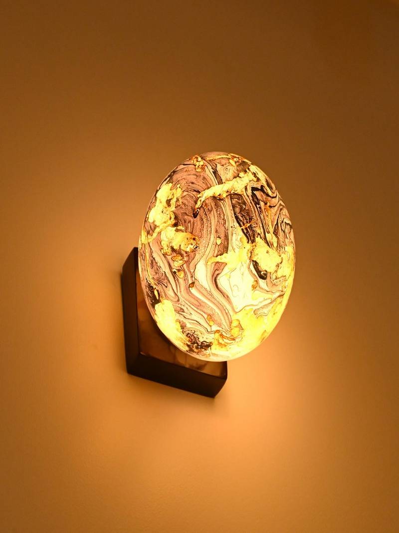 Round Globe Wall Lamp/ Night Lamp Light- A1