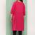Pink embroidered cotton ethnic-kurtis