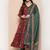 Green printed cotton ethnic-kurtis