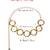 AQUASTREET Leopared design O Ring Chain Metallic Belt /Waist Band For Women And Girls