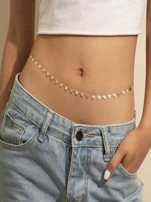 AQUASTREET Gold Plated Waist Chain 1
