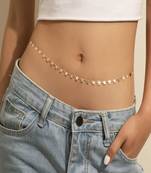 AQUASTREET Gold Plated Waist Chain