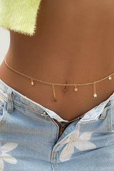 AQUASTREET Starry Drop Alloy Waist Chain