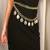 AQUASTREET Multi layered Golden Coin drops Alloy Waist Chain/ Belt