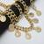 AQUASTREET Multi layered Golden Coin drops Alloy Waist Chain/ Belt