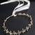 AQUASTREET Women Gold Toned  White Tiara