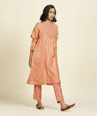 Peach Kurta Set 3