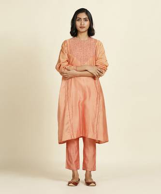 Peach Kurta Set 1