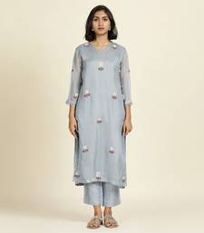 Pale Blue Kurti Set