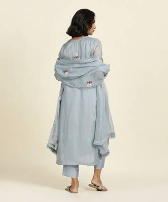 Pale Blue Kurti Set 5