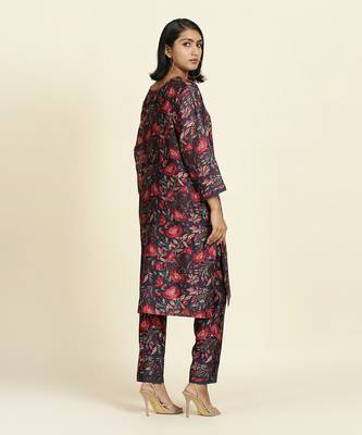 Navy Blue Kurti Set 3