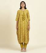 Mustard Kurti Set