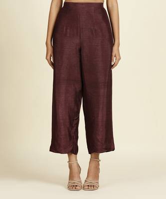 Purple Flared Kurti Set 6