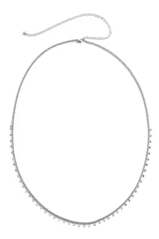 AQUASTREET Women Silver Toned Waist Chain