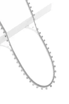 AQUASTREET Women Silver Toned Waist Chain