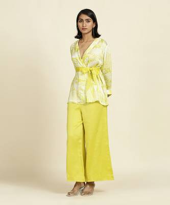 Bright Yellow Co-Ord Set 1