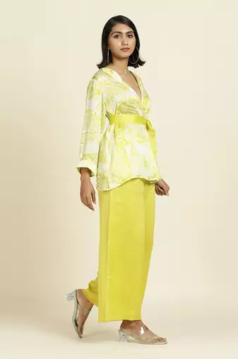 Bright Yellow Co-Ord Set